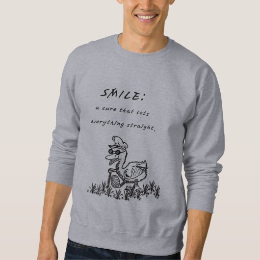 SWEATSHIRT SOURIRE QUI GARDE (Devant)