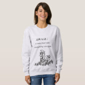 SWEATSHIRT SOURIRE QUI GARDE (Devant entier)