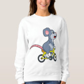 Sweatshirt Souris avec vélo (Devant)