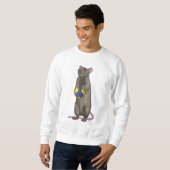 Sweatshirt Souris de Handball Sports (Devant entier)