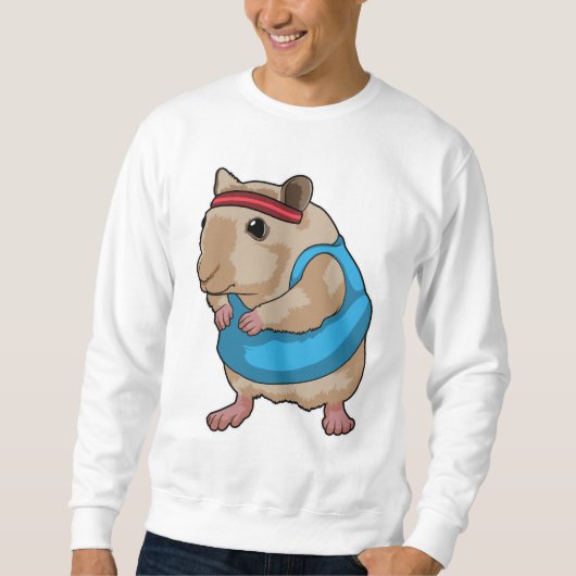 Sweatshirt Souris en coureur avec bandeau (Devant)