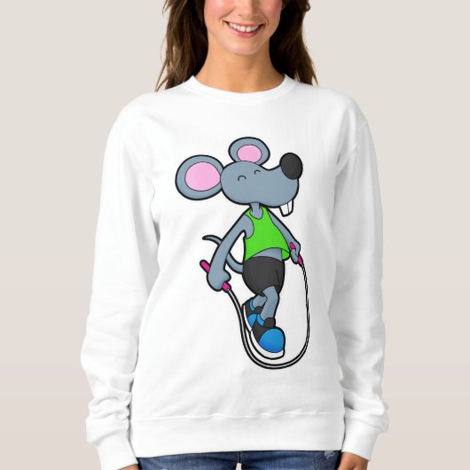 Sweatshirt Souris en forme avec corde (Devant)
