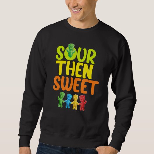 Sweatshirt Sours Puis Doux Sours Candy Patch Sweet Kids Pour (Devant)