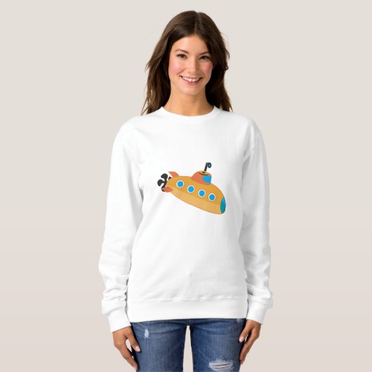 Sweatshirt Sous-marin (Devant entier)