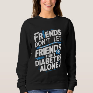 Sweatshirt Soutenez les amis ne laissez pas l'ami combattre l