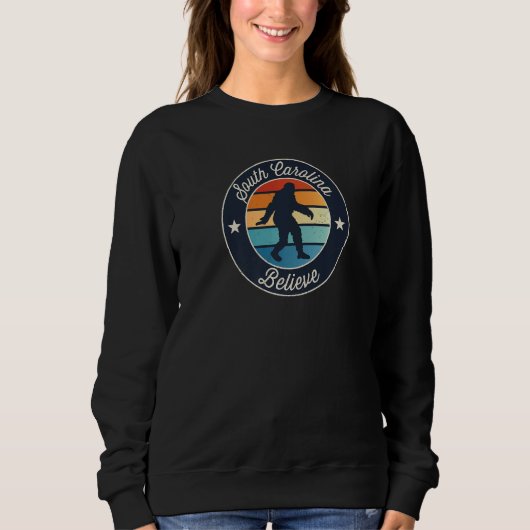 Sweatshirt South Carolina Sasquatch Yetti Vacation Souvenir (Devant)