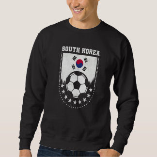 Sweatshirt South Korea Flag Soccer Fan  