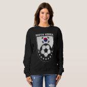 Sweatshirt South Korea Flag Soccer Fan (Devant entier)