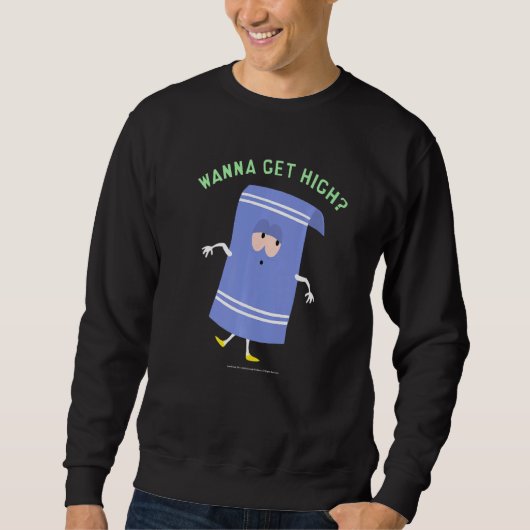 Sweatshirt South Park Wanna Get High (Devant)
