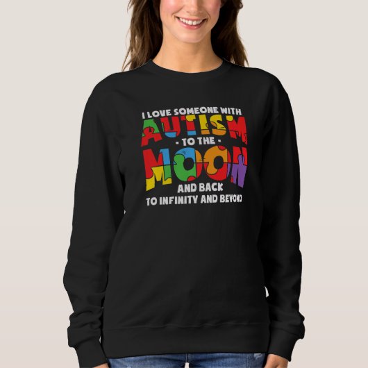 Sweatshirt Soutien sensibilisation sur l'autisme Autisme Enfa (Devant)