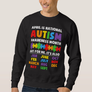 Sweatshirt Soutien sensibilisation sur l'autisme Enfants Auti