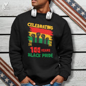 Sweatshirt Souvenir Centenary Black History Month CENTENNIAL