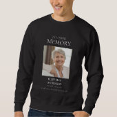 Sweatshirt souvenir Dans l'amour mémoire grand-mère photo (Devant)