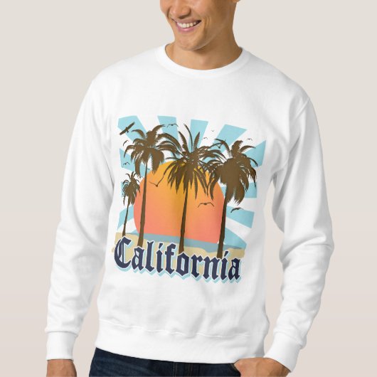 Sweatshirt Souvenir de cru de la Californie (Devant)