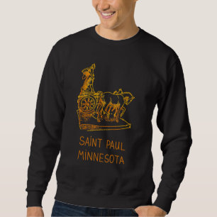 Sweatshirt Souvenir de la ville de Saint Paul Minnesota pour