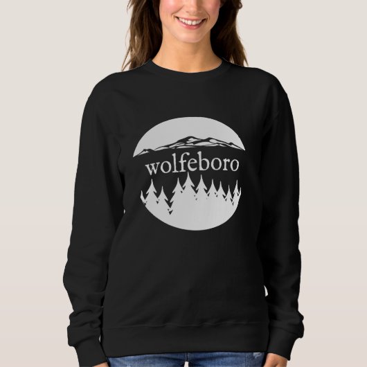 Sweatshirt Souvenir de Wolfeboro (Devant)