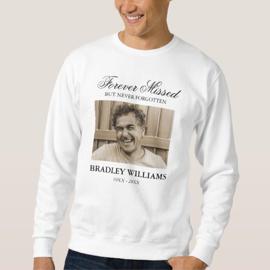 Sweatshirt Souvenir des funérailles commémoratives (Devant)