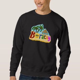 Sweatshirt Souvenir des Philippines Boracay pour hommes femme