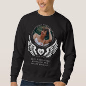 Sweatshirt Souvenir Photo & Ange Wings Mémorial (Devant)