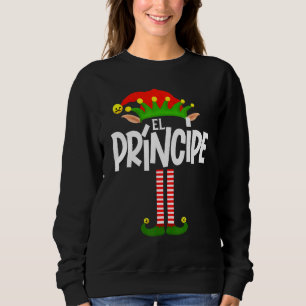 Sweatshirt Soy El Príncipe Groupe De Famille Elf Correspondan