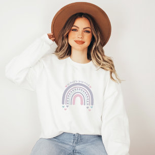 Sweatshirt Soyez gentil avec votre esprit   Rainbow French Gr