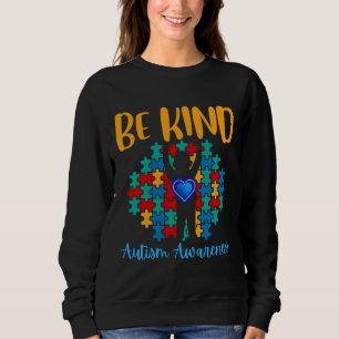 Sweatshirt Soyez gentil Journée mondiale de la Sensibilisatio
