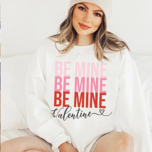 Sweatshirt Soyez la Saint Valentin rose et la Saint Valentin 