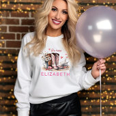 Sweatshirt Soyez le mien Saint Valentin Élégant Blanc