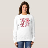 Sweatshirt Soyez miennes (Devant entier)