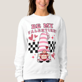 Sweatshirt Soyez mon gnome de Saint-Valentin