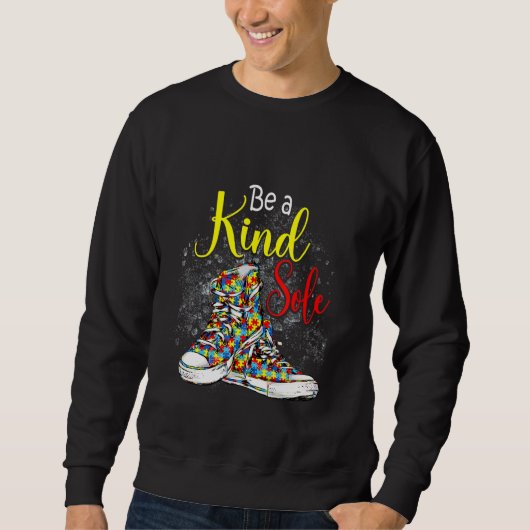 Sweatshirt Soyez Un Genre Sensibilisation sur l'autisme Puzzl (Devant)