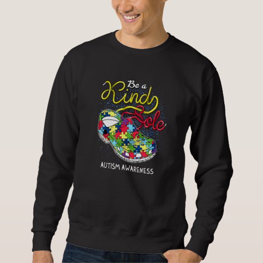 Sweatshirt Soyez Un Genre Sensibilisation sur l'autisme Uniqu (Devant)
