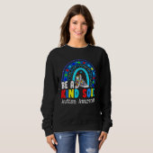 Sweatshirt Soyez Un Sind Sole Mignonne Sensibilisation sur l' (Devant entier)