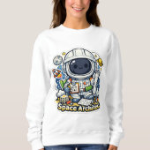 Sweatshirt Space Architect – Building the Universe (Devant)
