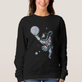 Sweatshirt Space Basketball Astronaut (Devant)