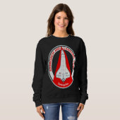 Sweatshirt Space Shuttle Enterprise Orbiter OV 101 (Devant entier)