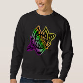 Sweatshirt SpaceCoyote Planet (Devant)