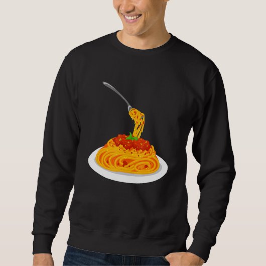Sweatshirt Spaghetti Bologne Arrabiata Plats de pâtes Italie (Devant)