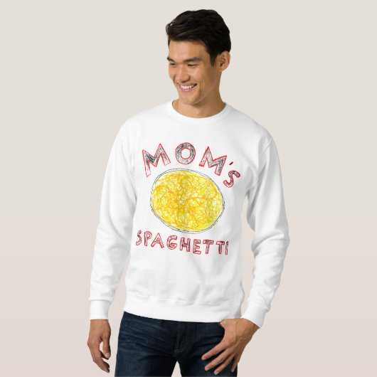 Sweatshirt Spaghetti de maman (Devant entier)