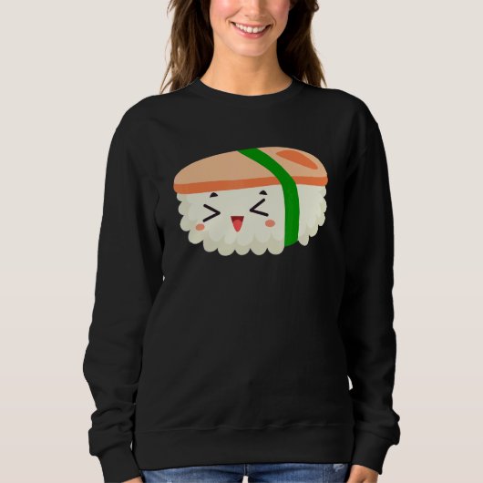 Sweatshirt Spam Musubi Food Instruction Diagram Japanese Hawa (Devant)