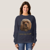 Sweatshirt spaniels cocker (Devant entier)
