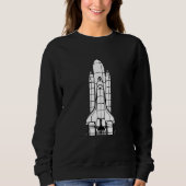 Sweatshirt Spatiale Rocket Lancement de fusées Exploration sp (Devant)