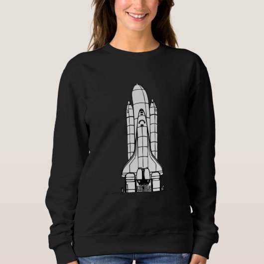 Sweatshirt Spatiale Rocket Lancement de fusées Exploration sp (Devant)