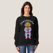 Sweatshirt Spatiale Rubber Canard Boba Thé Buvette Buvette Th (Devant entier)