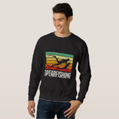 Sweatshirt Spearfishing Spearfisher (Devant entier)