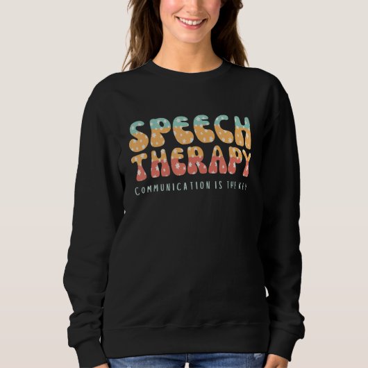 Sweatshirt Special Education Neurodiversity OT AAC Language P (Devant)