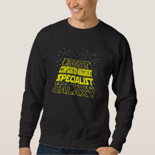 Sweatshirt Spécialiste en gestion de configuration Cool Galax