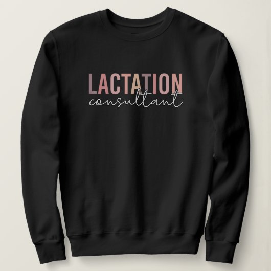 Sweatshirt Spécialiste en lactation IBCLC (Design devant)