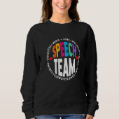 Sweatshirt Speech Language Pathologist Therapy SLP Squad Spee (Devant)