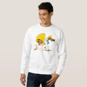 Sweatshirt SPEEDY GONZALES™ et Slowpoke (Devant entier)